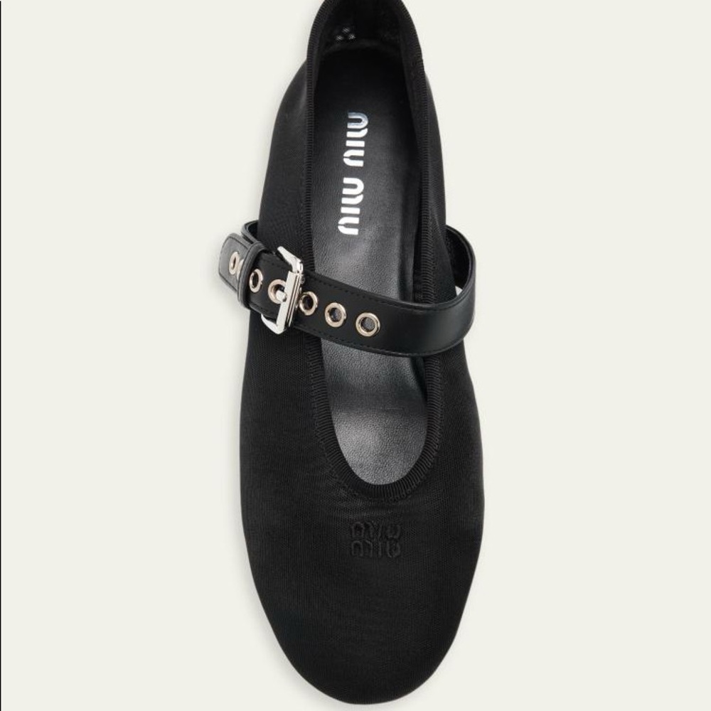 Miu miu mesh flats